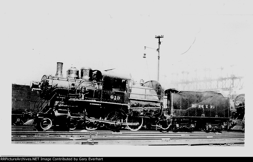 ERIE 4-6-0 #913 camelback